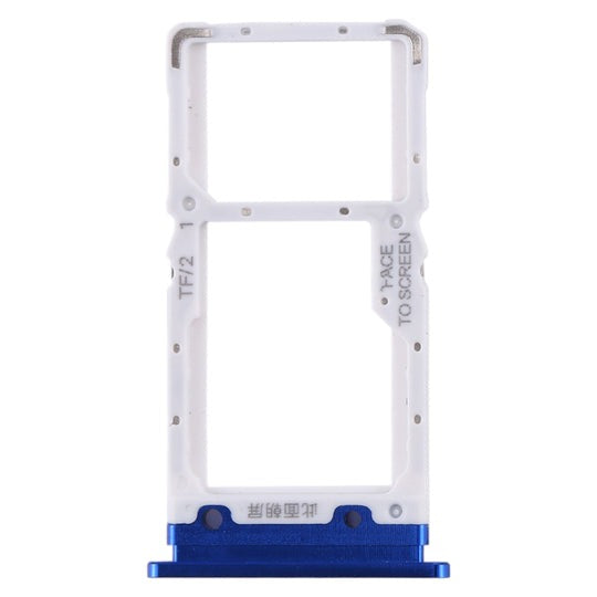 Sim Tray Slot Holder for Xiaomi Mi CC9 Blue Sim Tray Slot Holder for Xiaomi Mi CC9 Blue